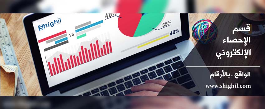 إطلاق قسم الإحصاء الإكتروني في وكالةShighil.com  للتوظيف
